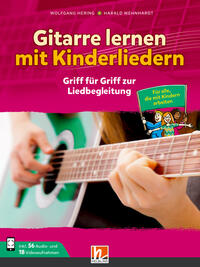 Vorderes Coverbild Gitarre lernen mit Kinderliedern