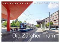 Vorderes Coverbild Die Zürcher Tram (Tischkalender 2025 DIN A5 quer), CALVENDO Monatskalender
