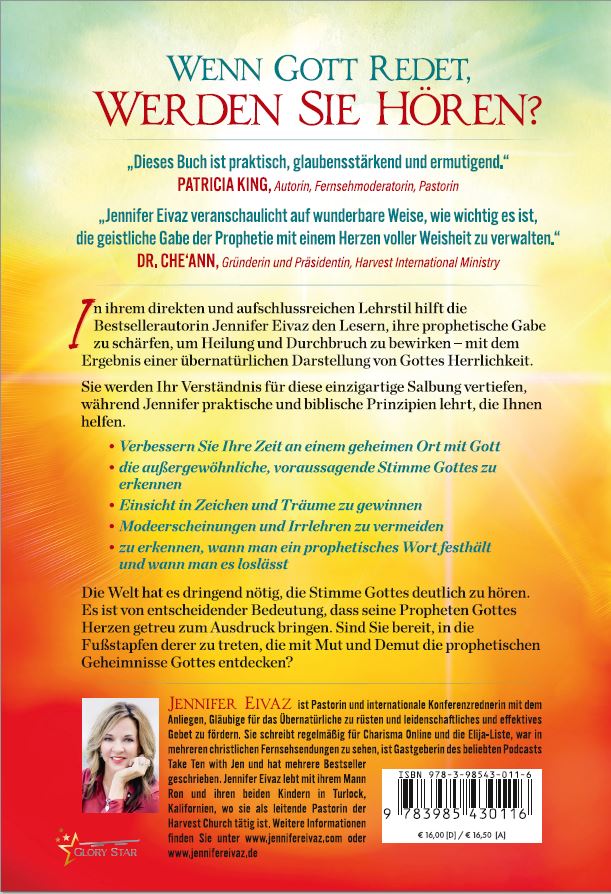 Rückseitencover Geheimnisse der Prophetie