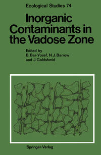 Vorderes Coverbild Inorganic Contaminants in the Vadose Zone