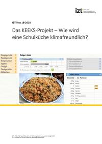 Vorderes Coverbild Das KEEKS-Projekt – Wie wird eine Schulküche klimafreundlich?