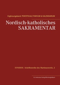 Vorderes Coverbild Nordisch-katholisches Sakramentar. Ergänzungsband