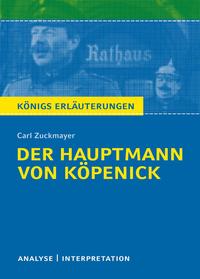 Vorderes Coverbild Der Hauptmann von Köpenick von Carl Zuckmayer.