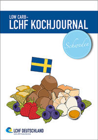 Vorderes Coverbild Low Carb - LCHF Kochjournal Schweden