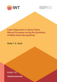 Vorderes Coverbild Laser Diagnostics in Spray Flame Mixing Processes during the Synthesis of Metal Oxide Nanoparticles