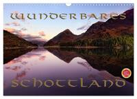 Vorderes Coverbild Wunderbares Schottland (Wandkalender 2025 DIN A3 quer), CALVENDO Monatskalender
