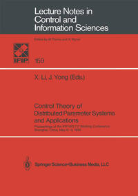 Vorderes Coverbild Control Theory of Distributed Parameter Systems and Applications