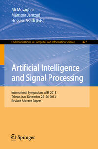 Vorderes Coverbild Artificial Intelligence and Signal Processing