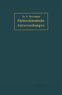 Vorderes Coverbild Färbereichemische Untersuchungen
