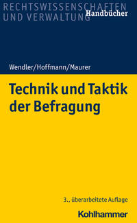 Vorderes Coverbild Technik und Taktik der Befragung
