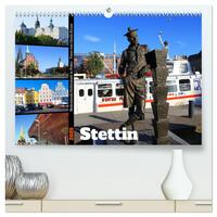 Vorderes Coverbild Stettin - Bedeutende Hafenstadt in Polen (hochwertiger Premium Wandkalender 2025 DIN A2 quer), Kunstdruck in Hochglanz