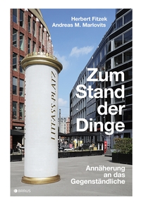 Vorderes Coverbild Zum Stand der Dinge