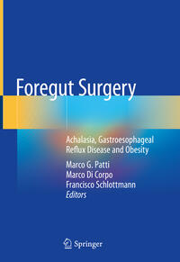 Vorderes Coverbild Foregut Surgery
