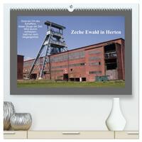 Vorderes Coverbild Zeche Ewald in Herten (hochwertiger Premium Wandkalender 2025 DIN A2 quer), Kunstdruck in Hochglanz