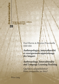 Vorderes Coverbild Anthropologies, interculturalité et enseignement-apprentissage des langues- Anthropology, Interculturality and Language Learning-Teaching