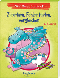 Vorderes Coverbild Mein Vorschulblock - Zuordnen, Fehler finden, vergleichen