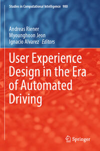 Vorderes Coverbild User Experience Design in the Era of Automated Driving