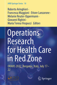 Vorderes Coverbild Operations Research for Health Care in Red Zone