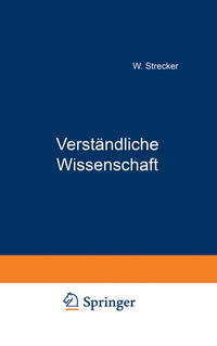 Vorderes Coverbild Verständliche Wissenschaft