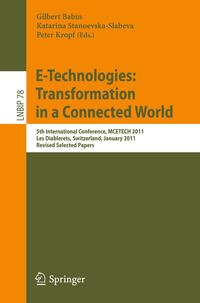 Vorderes Coverbild E-Technologies: Transformation in a Connected World