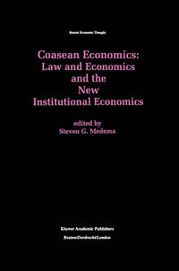 Vorderes Coverbild Coasean Economics Law and Economics and the New Institutional Economics