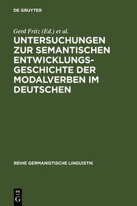 Vorderes Coverbild Untersuchungen zur semantischen Entwicklungsgeschichte der Modalverben im Deutschen