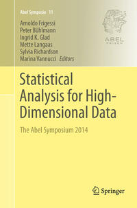 Vorderes Coverbild Statistical Analysis for High-Dimensional Data