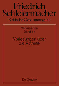 Vorderes Coverbild Vorlesungen über die Ästhetik