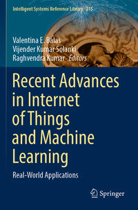 Vorderes Coverbild Recent Advances in Internet of Things and Machine Learning