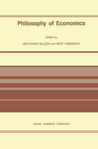 Vorderes Coverbild Philosophy of Economics