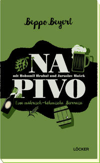 Vorderes Coverbild Na Pivo mit Bohumil Hrabal und Jaroslav Hašek