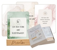 Vorderes Coverbild Mutzauber Affirmationskarten-Set "Selbstliebe & Selbstakzeptanz"