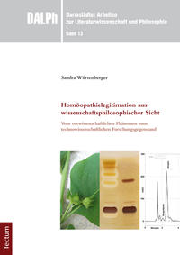 Vorderes Coverbild Homöopathielegitimation aus wissenschaftsphilosophischer Sicht