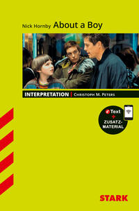 Vorderes Coverbild STARK Nick Hornby: About a Boy - Englisch - Interpretationen