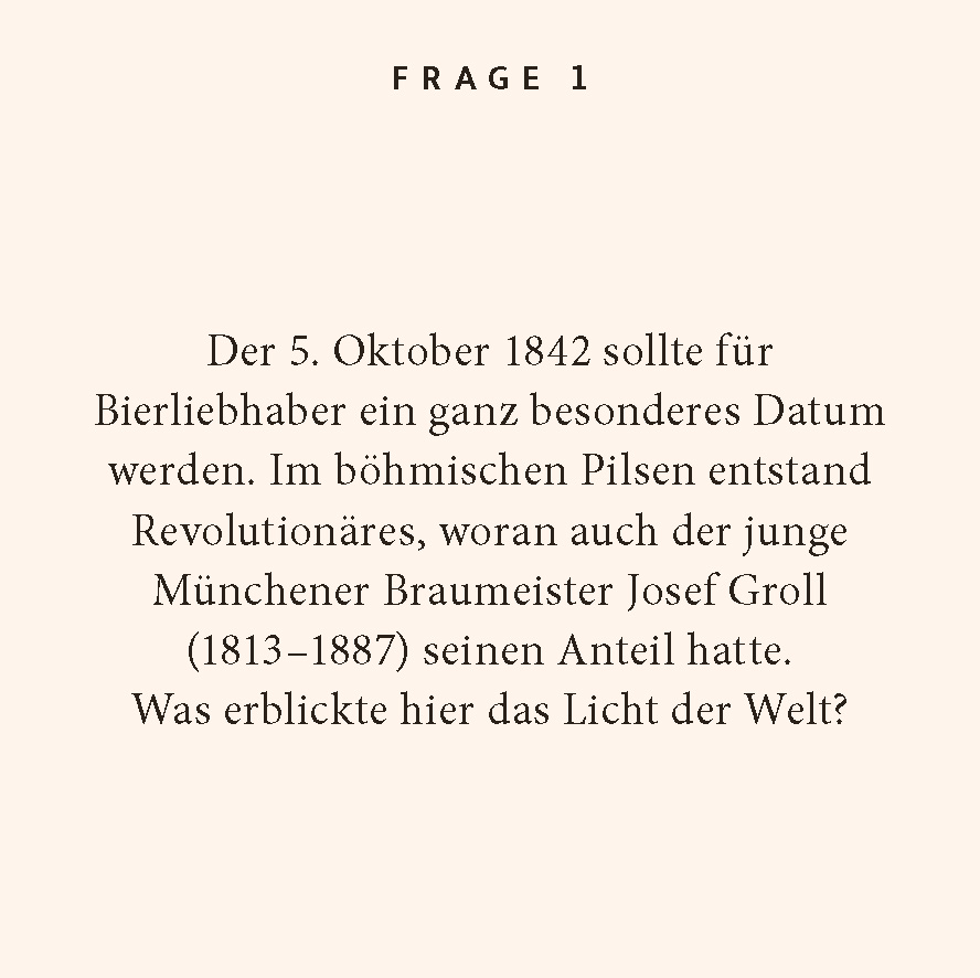 Beispielinhalt (Bild) Bier-Quiz