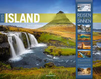 Vorderes Coverbild Island - Unterwegs zwischen Gletschern und Geysiren Kalender 2025