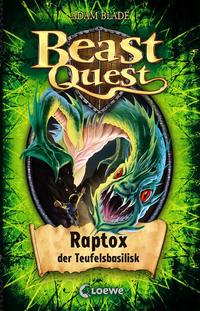 Vorderes Coverbild Beast Quest (Band 39) - Raptox, der Teufelsbasilisk