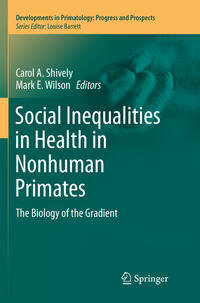Vorderes Coverbild Social Inequalities in Health in Nonhuman Primates