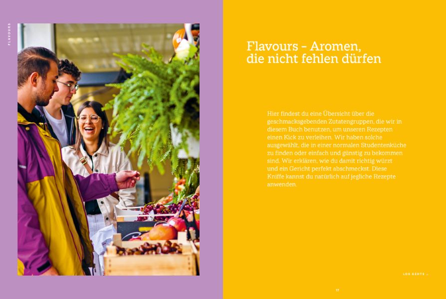 Beispielinhalt (Bild) The Essential Student Cookbook