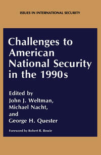 Vorderes Coverbild Challenges to American National Security in the 1990s