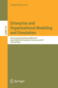 Vorderes Coverbild Enterprise and Organizational Modeling and Simulation