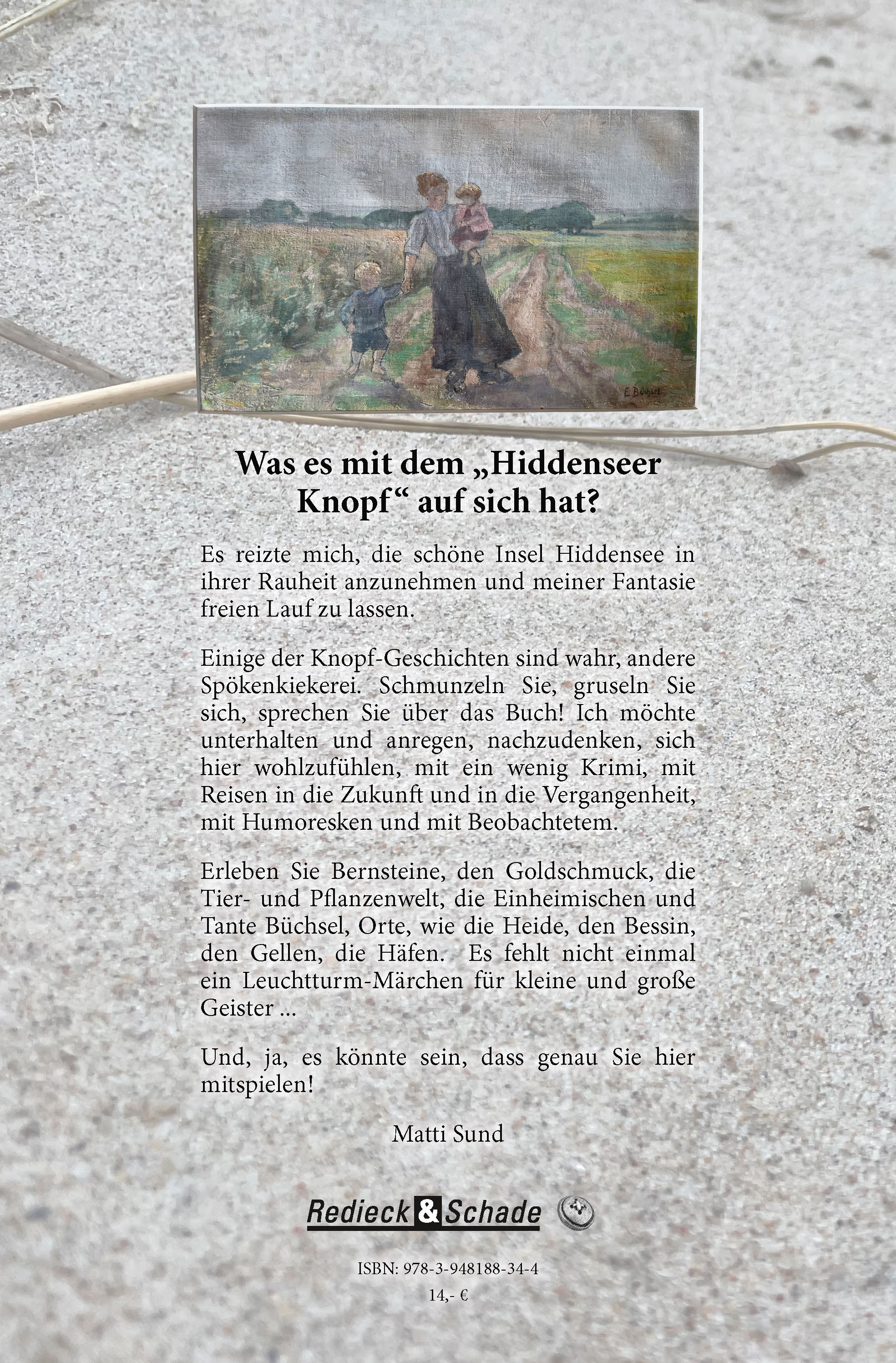 Rückseitencover Der Hiddenseer Knopf ... und andere Erzählungen