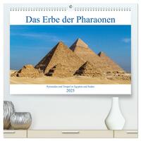 Vorderes Coverbild Das Erbe der Pharaonen (hochwertiger Premium Wandkalender 2025 DIN A2 quer), Kunstdruck in Hochglanz