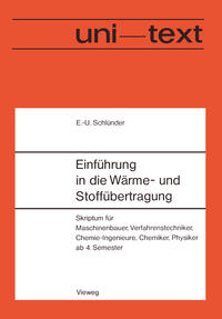 Vorderes Coverbild Einführung in die Wärme- und Stoffübertragung