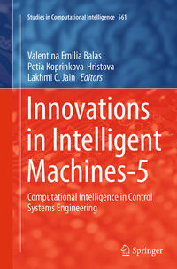 Vorderes Coverbild Innovations in Intelligent Machines-5