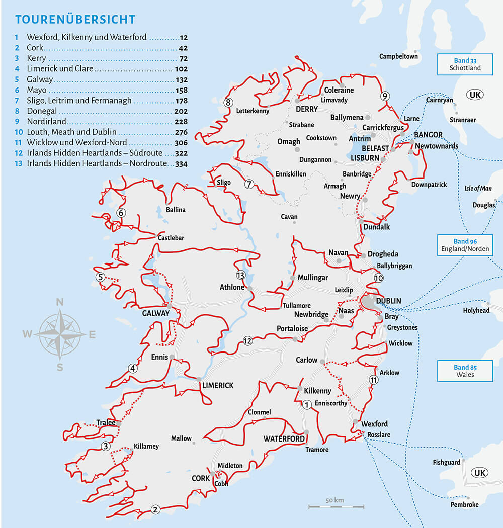 Beispielinhalt (Bild) Entdeckertouren mit dem Wohnmobil Irland