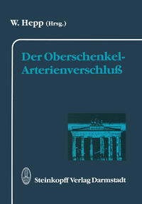 Vorderes Coverbild Der Oberschenkel-Arterienverschluß