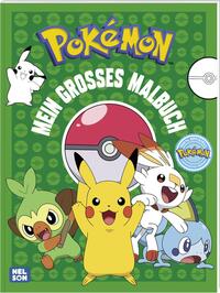 Vorderes Coverbild Pokémon Activity-Buch: Mein großes Malbuch