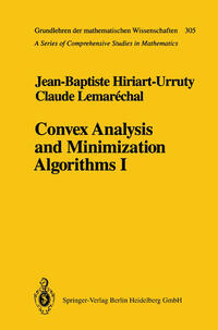 Vorderes Coverbild Convex Analysis and Minimization Algorithms I