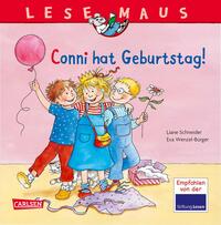 Vorderes Coverbild LESEMAUS 92: Conni hat Geburtstag!